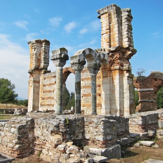 philippi, ruins, ancient
